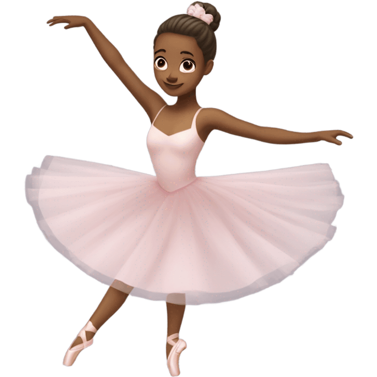 Ballerina twirl emoji