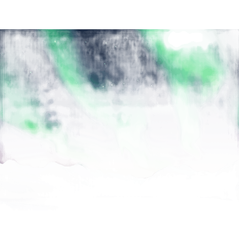 Northern Lights in the night sky emoji