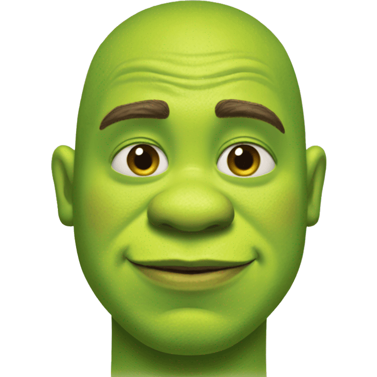 shrek with makeup emoji