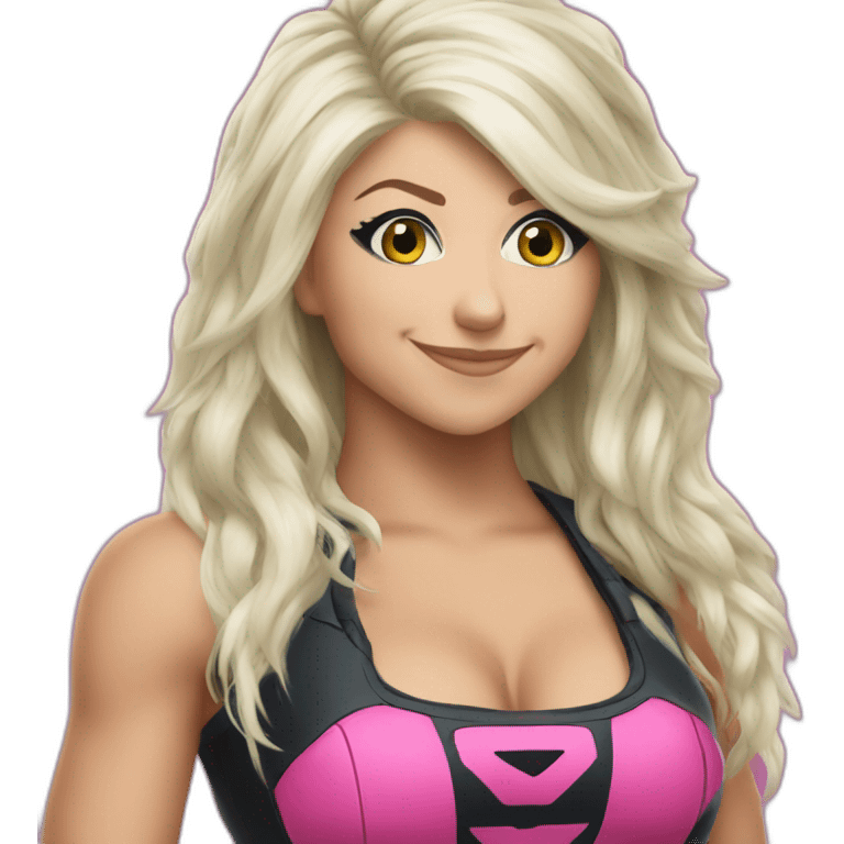 Alexa bliss emoji