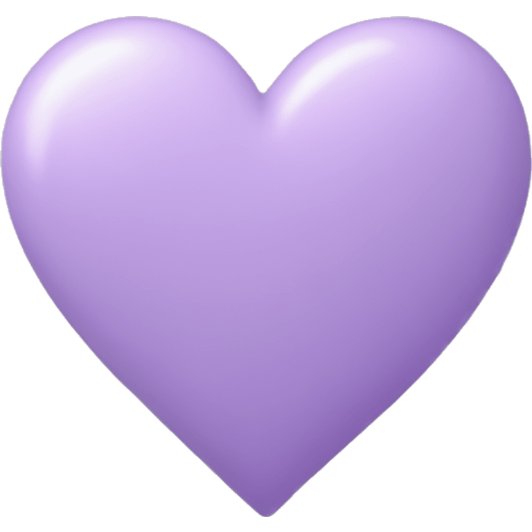 pastel purple heart emoji