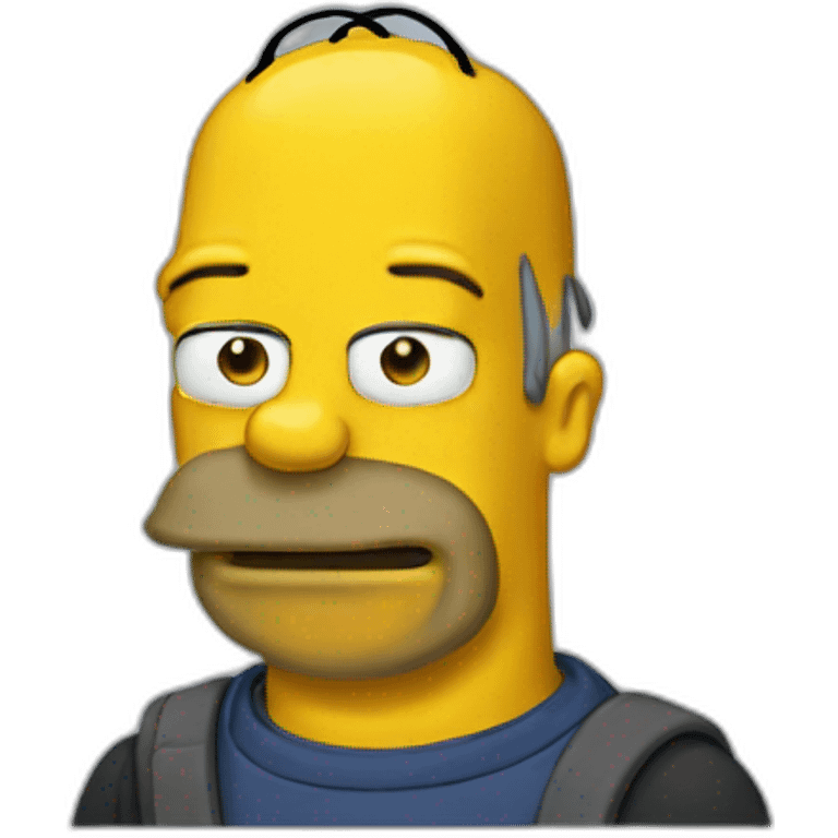 Homer simspon emoji