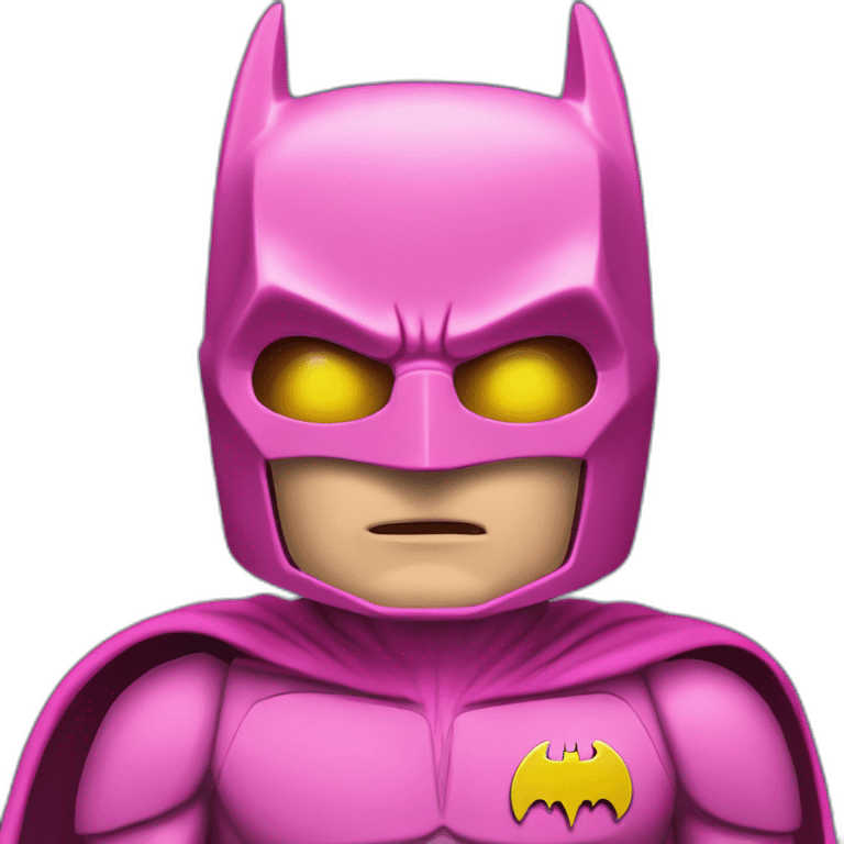 adam west pink batman emoji