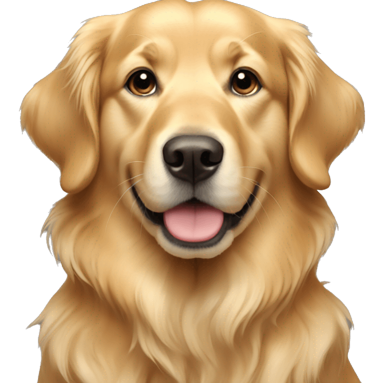 golden retriever  emoji