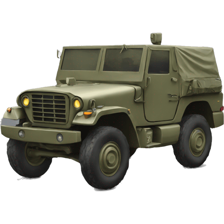 military car emoji