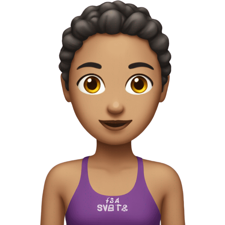 swim girl emoji