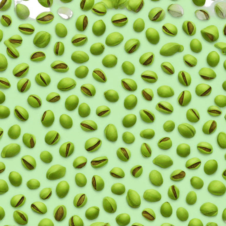 a pistachio emoji