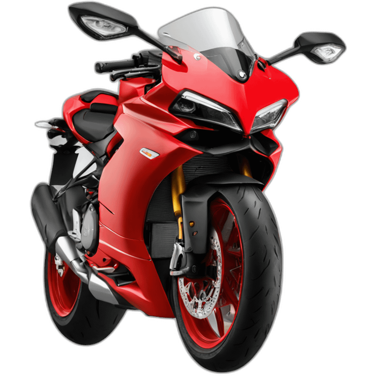 red ducati supersport emoji