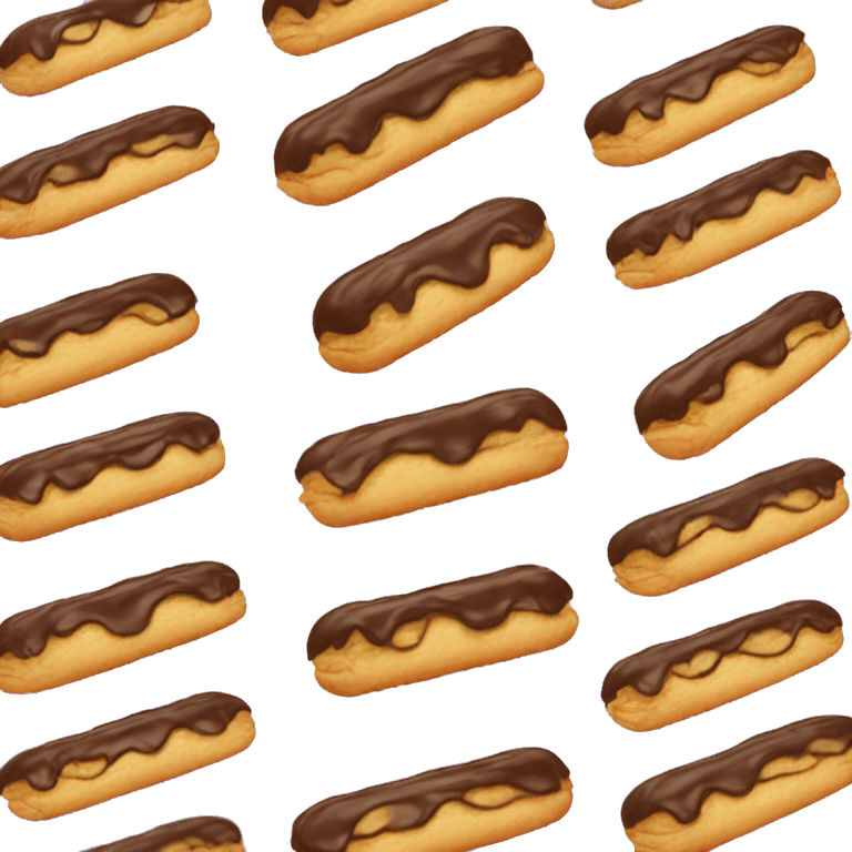 an Eclair emoji