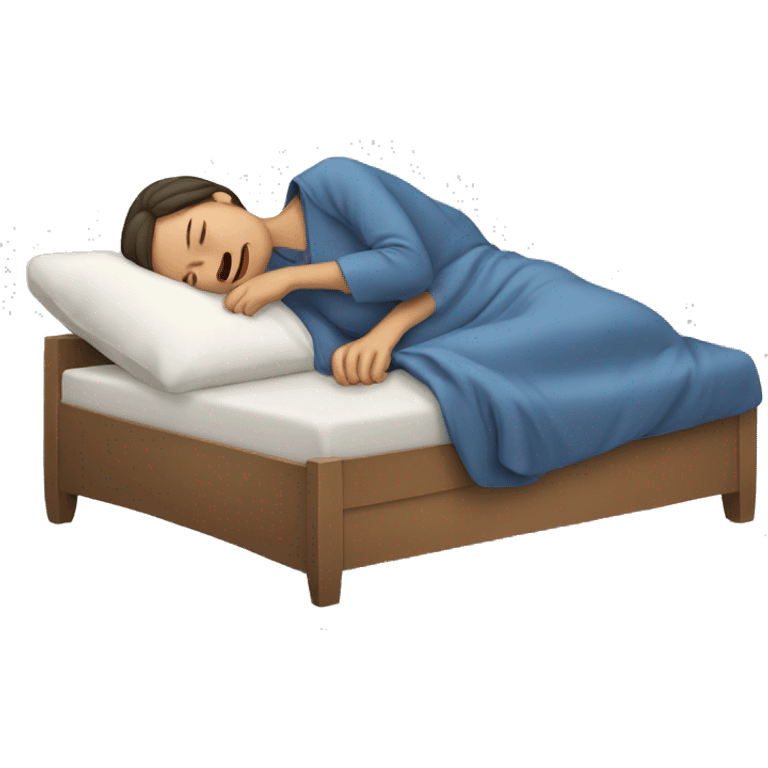 snoring woman. emoji