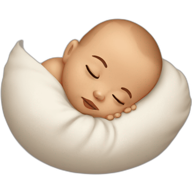 Sleeping baby emoji