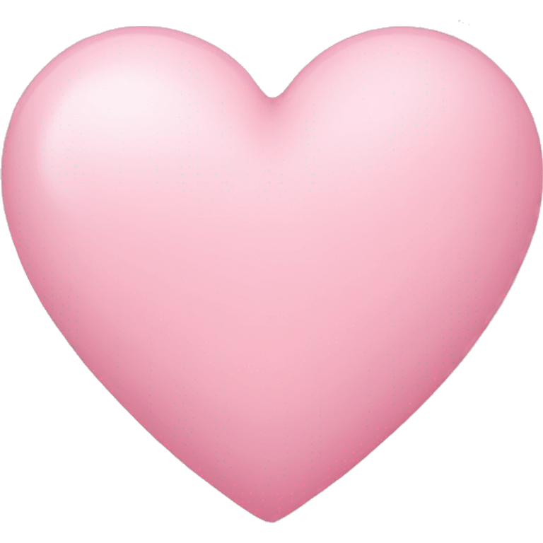 light pink heart emoji