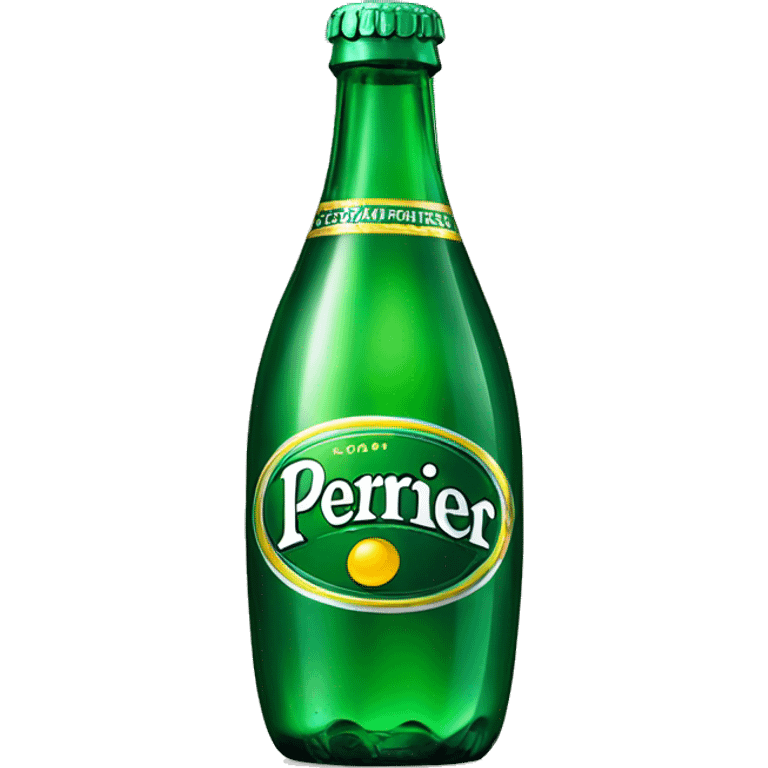 Perrier Green bottle  emoji