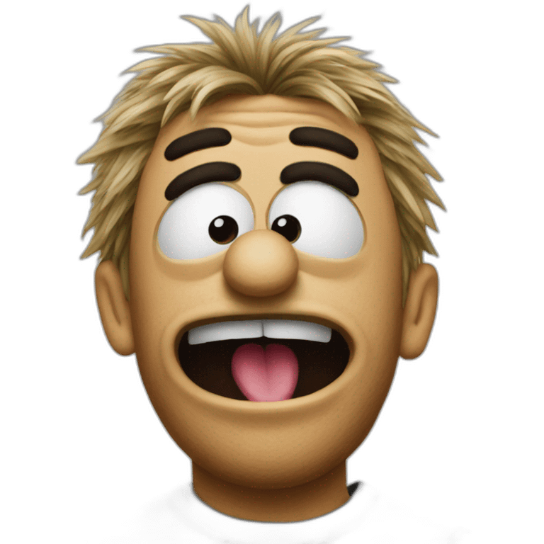 crazed muppet emoji