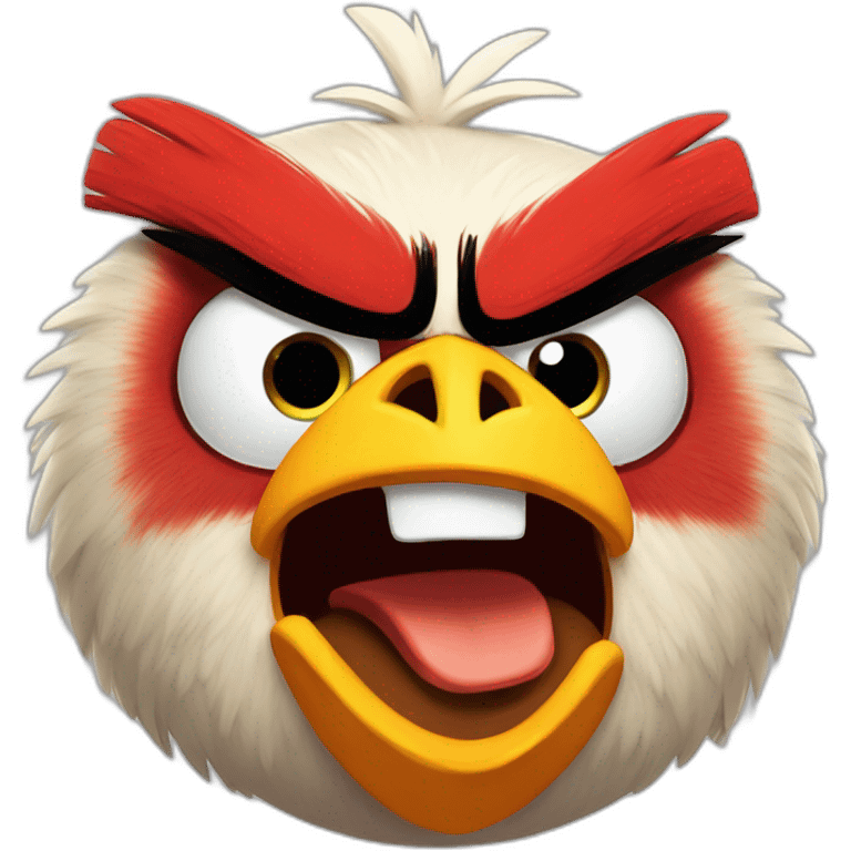 happy angry birds emoji