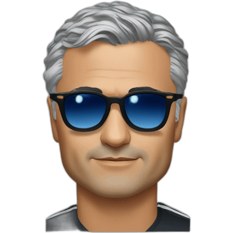 Jose mourinho wearing sunglasses emoji