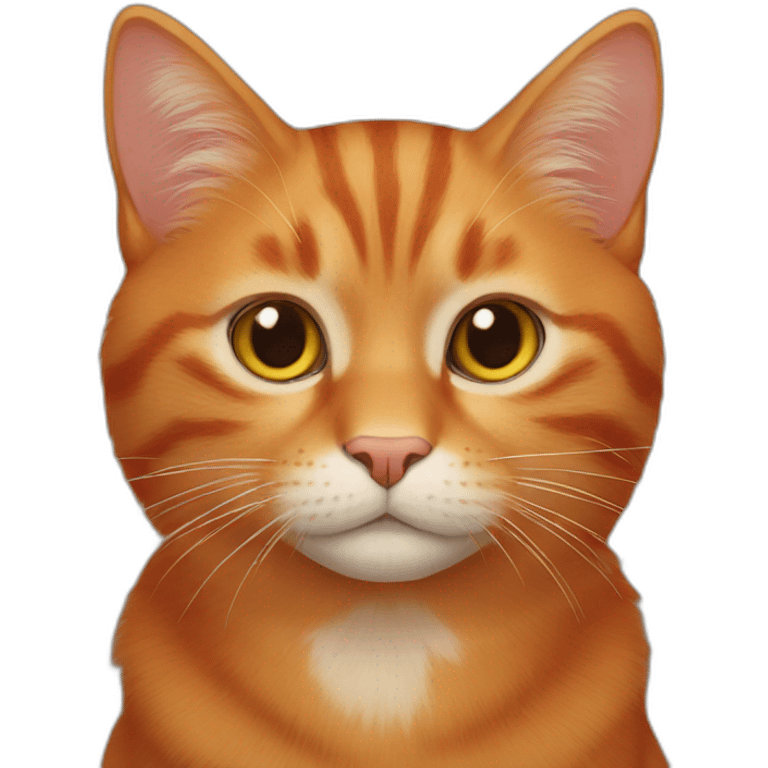 Red Cat emoji