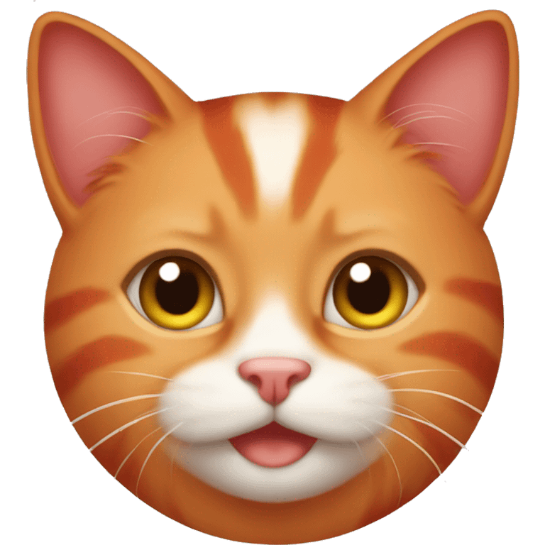 cute red cat emoji