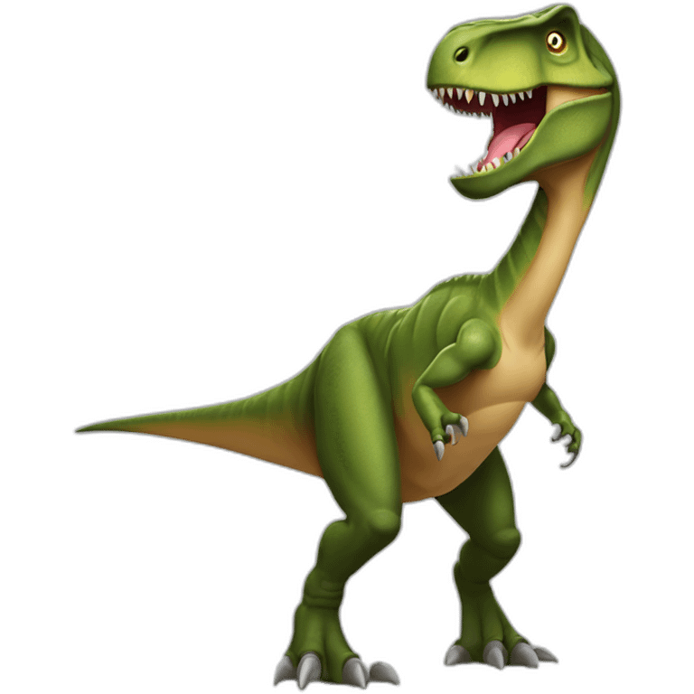 tyrannosaurus Rex with long arms emoji