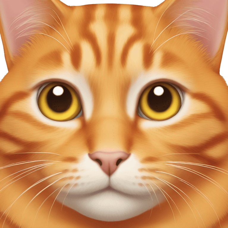 orange cat named mango emoji