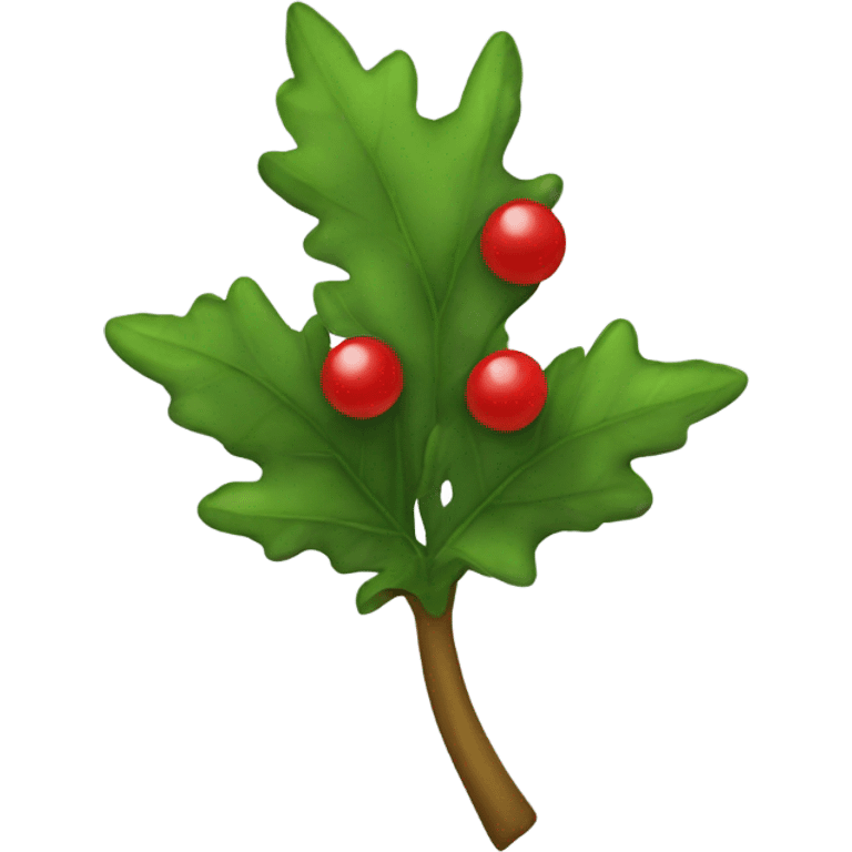 Mistletoe  emoji