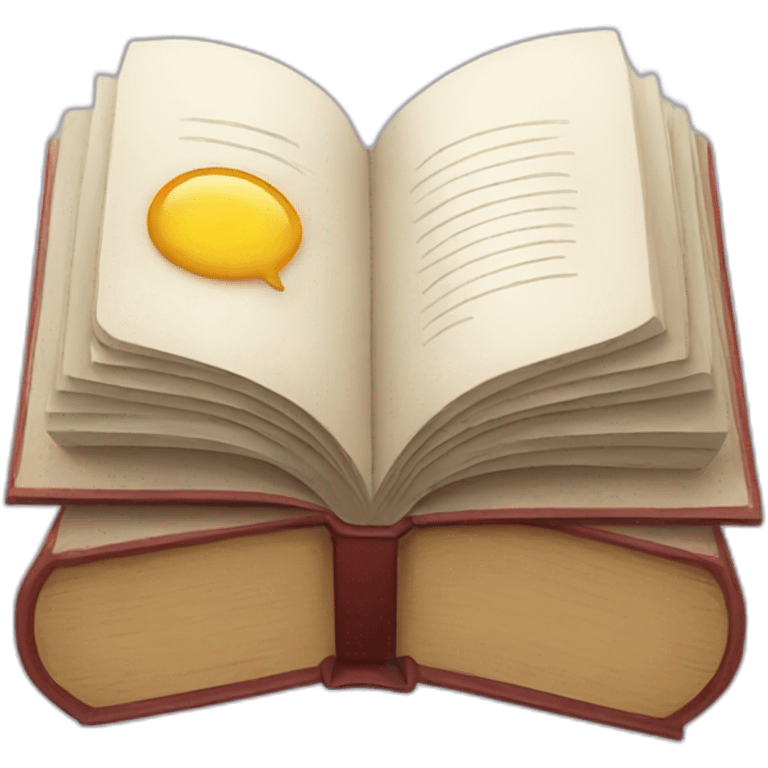 A book emoji