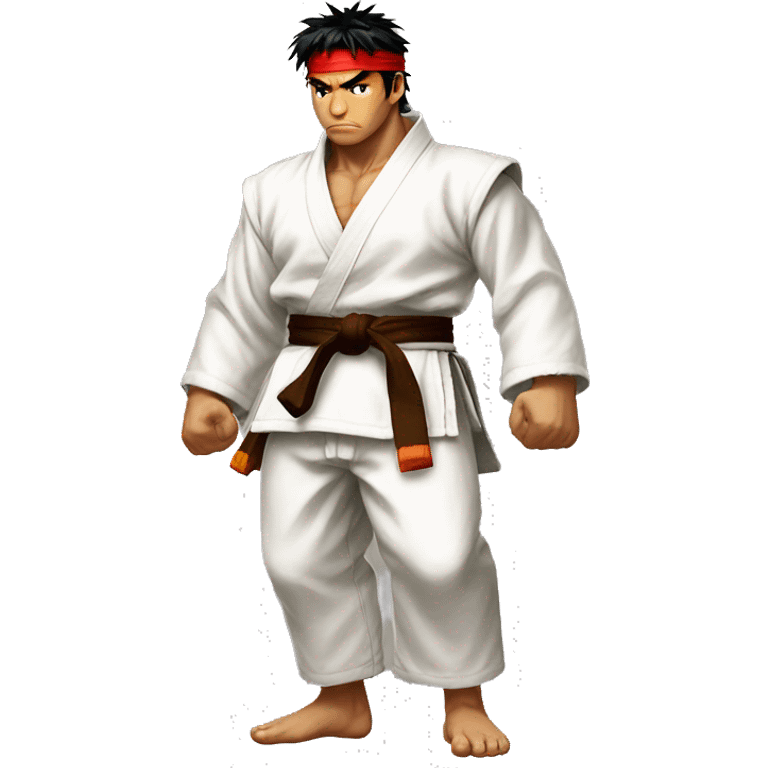 Ryu from street fighter emoji