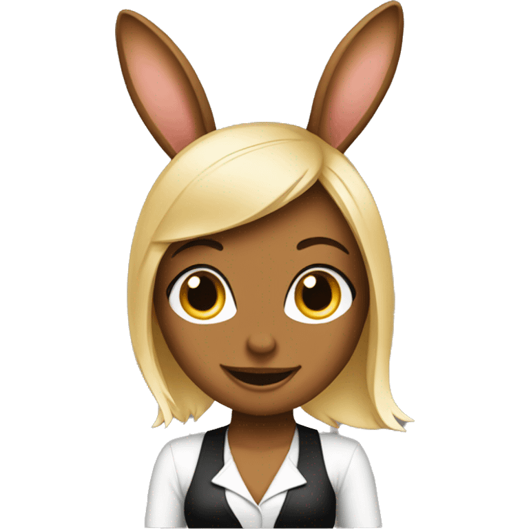 Playboy Bunny is a media personality. emoji