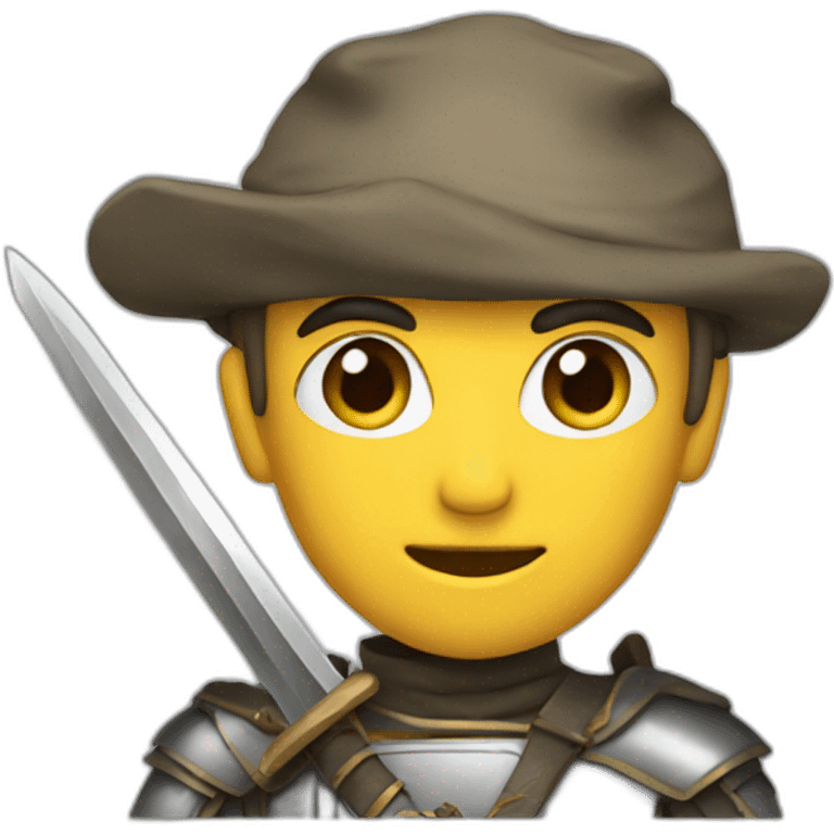 Swordman emoji