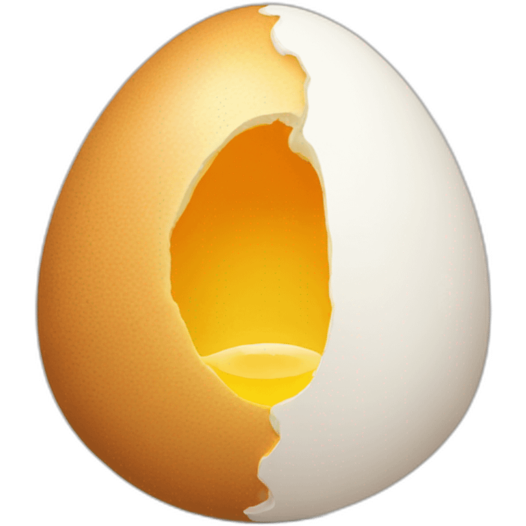 Upside Down egg emoji