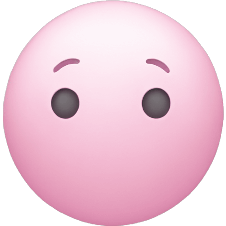 pastel pink ball emoji