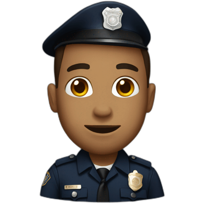 los angeles police officer emoji