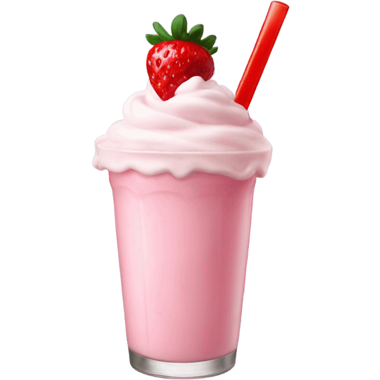 STRAWBERRY MILKSHAKE  emoji