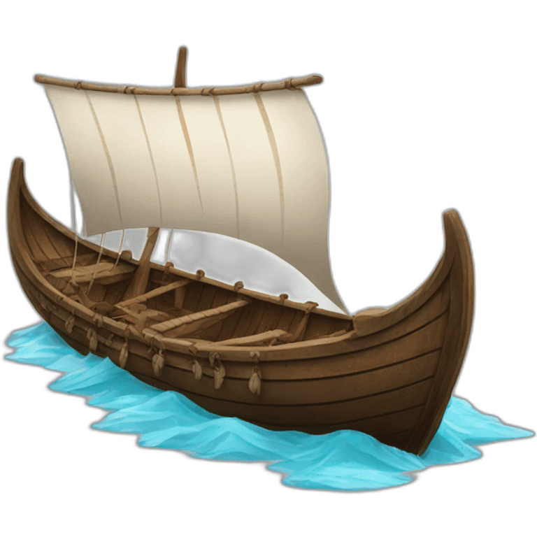 viking boat emoji