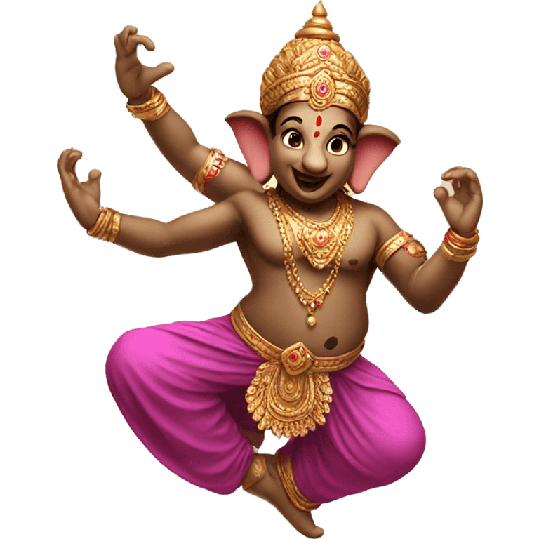 Dance in ganesh  emoji