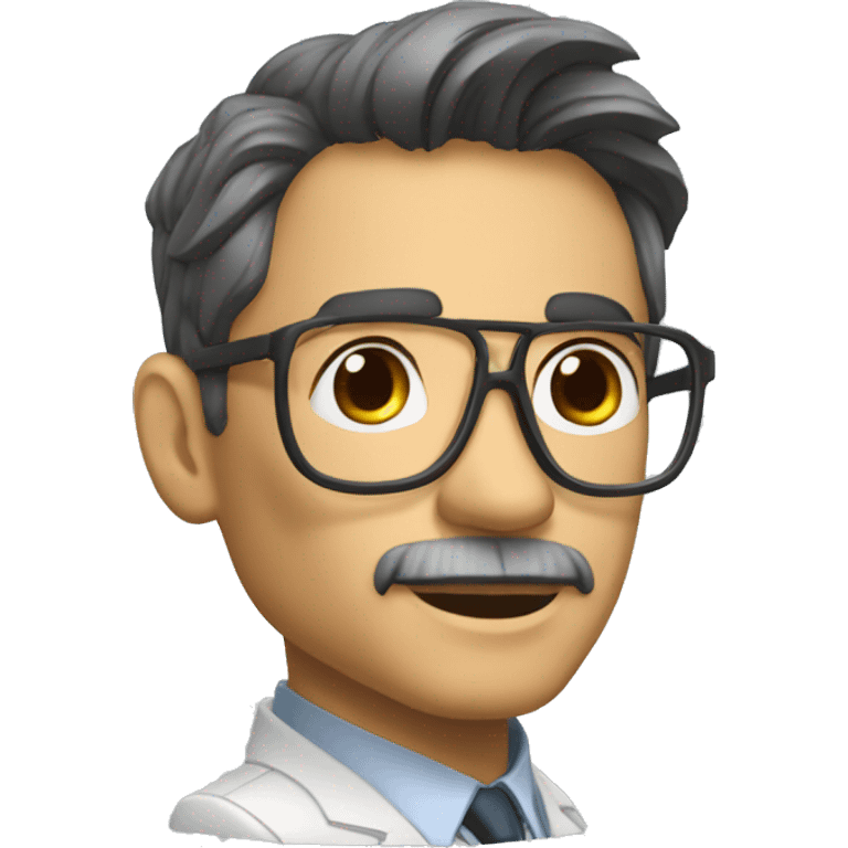 Profesor de matemáticas Iron man emoji