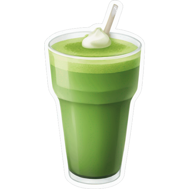 Matcha drink emoji