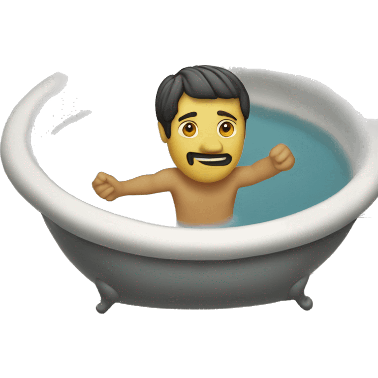 Romans in romans bath in bath emoji