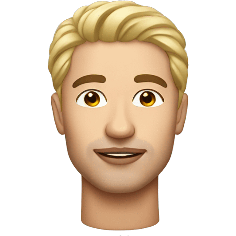 Man with lip fillers  emoji