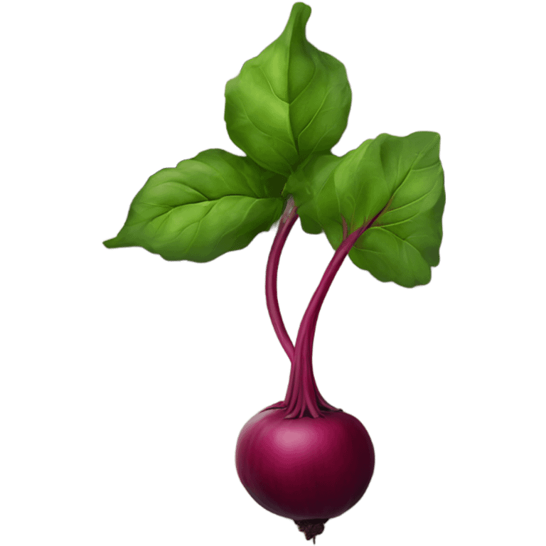 Beet climbing a rock wall emoji