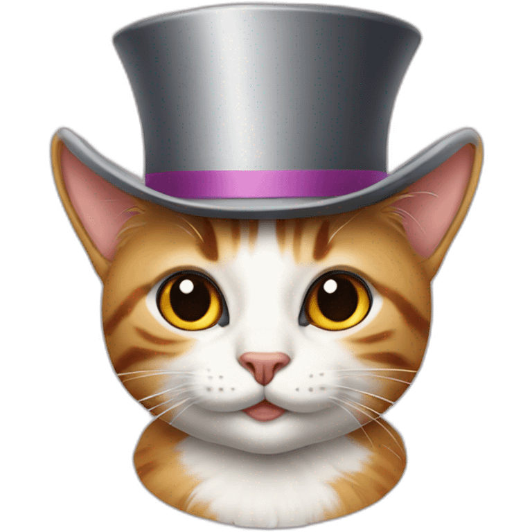 cat ready for raceday at ascot emoji