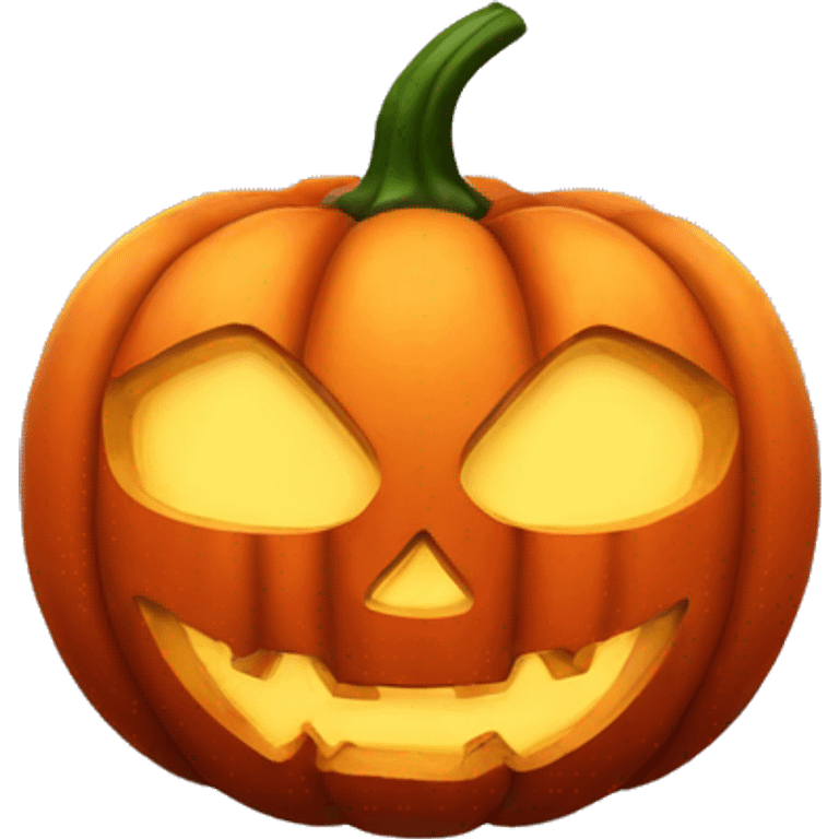 Halloween pumpkin emoji