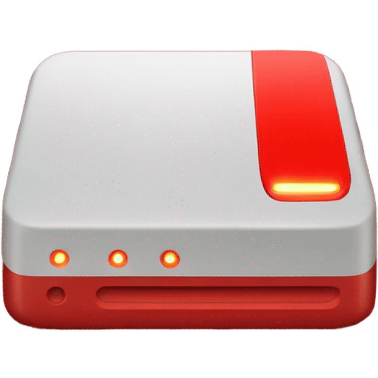 modem red emoji