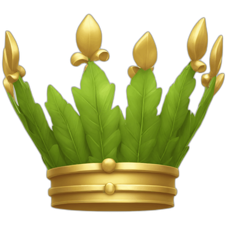 laurel crown emoji