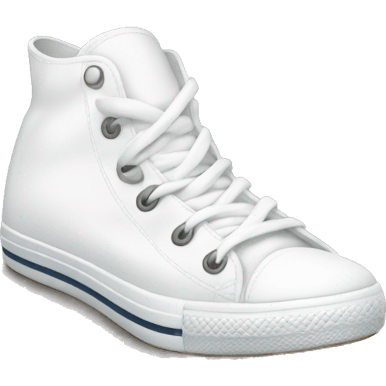 White converse emoji