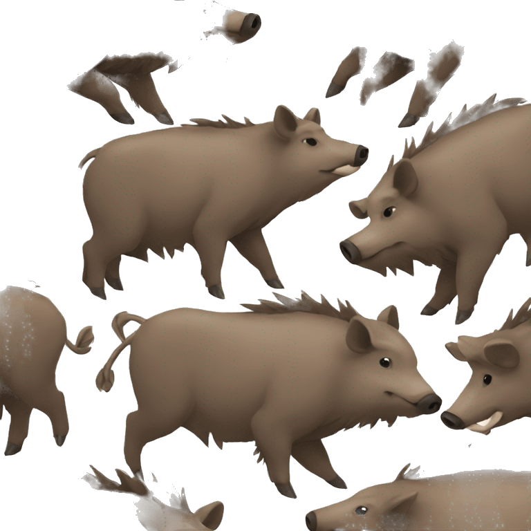 wild boar emoji