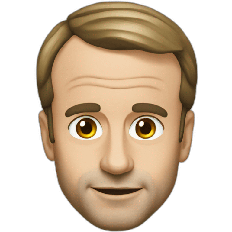 Emmanuel Macron emoji