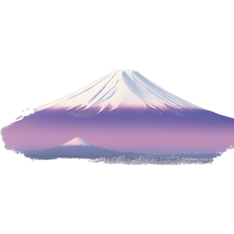 Cherry Blossom with the view at Mt Fuji emoji