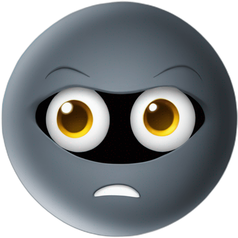 black hole maskot emoji