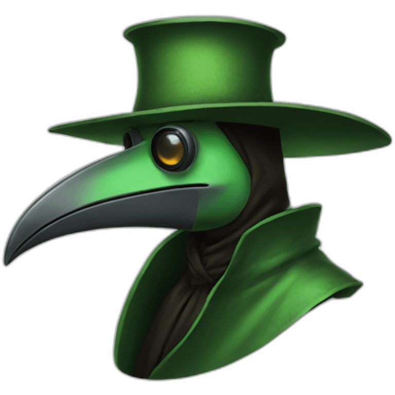 green plague doctor emoji